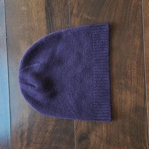 Purple beanie